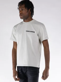 SUNFLOWER T-Shirt<T-SHIRT MASTER LOGO TEE Beige, Nero