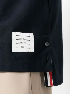 THOM BROWNE T-Shirt<T-SHIRT MEDIUM WEIGHT Blu