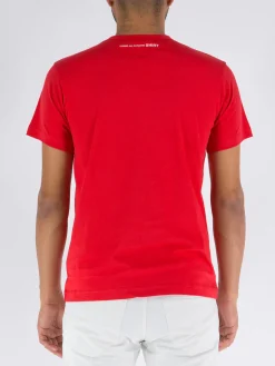 COMME DES GARCONS SHIRT T-Shirt<T-SHIRT MENS Rosso
