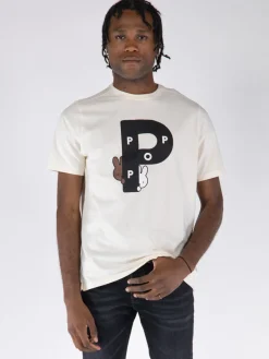 POP TRADING COMPANY T-Shirt<T-SHIRT MIFFY BIG Bianco, Nero