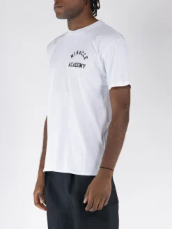 NAHMIAS. T-Shirt<T-SHIRT MIRACLE ACADEMY Bianco