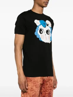 VIVIENNE WESTWOOD. T-Shirt<T-SHIRT MOLLY CLASSIC Azzurro, Bianco, Nero