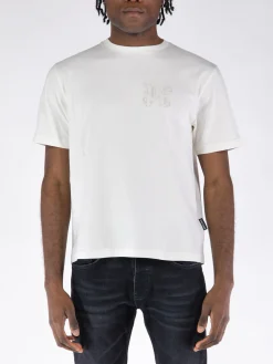 PALM ANGELS T-Shirt<T-SHIRT MONOGRAM Bianco