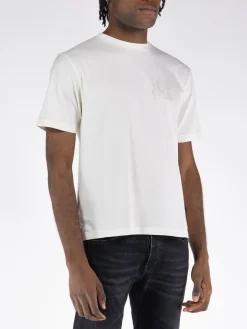PALM ANGELS T-Shirt<T-SHIRT MONOGRAM Bianco