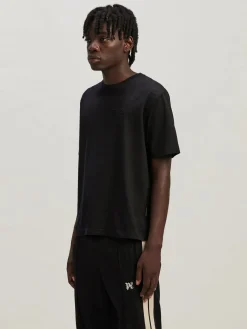 PALM ANGELS T-Shirt<T-SHIRT MONOGRAM Nero