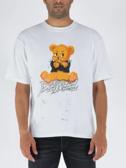 DOMREBEL T-Shirt<T-SHIRT MOODY Bianco