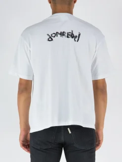 DOMREBEL T-Shirt<T-SHIRT MOODY Bianco
