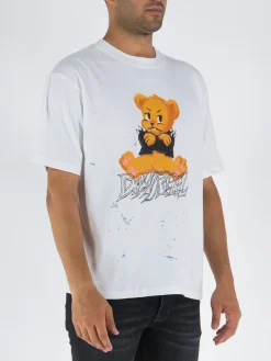 DOMREBEL T-Shirt<T-SHIRT MOODY Bianco