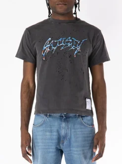 SATISFY T-Shirt<T-SHIRT MOTHTECH Arancione, Azzurro, Grigio