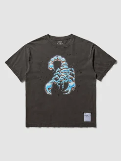 SATISFY T-Shirt<T-SHIRT MOTHTECH Arancione, Azzurro, Grigio