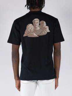 HIKERDELIC T-Shirt<T-SHIRT MOUNT HIGH Beige, Nero