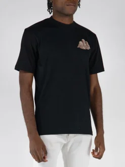 HIKERDELIC T-Shirt<T-SHIRT MOUNT HIGH Beige, Nero