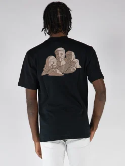 HIKERDELIC T-Shirt<T-SHIRT MOUNT HIGH Beige, Nero