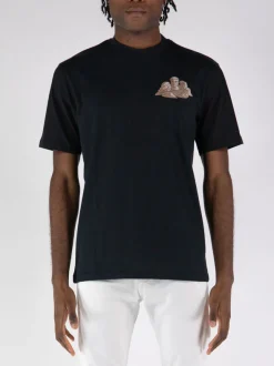 HIKERDELIC T-Shirt<T-SHIRT MOUNT HIGH Beige, Nero