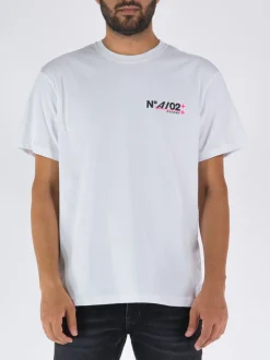 SUSI HUB MERCH T-Shirt<T-SHIRT N A/02 Bianco, Nero, Fuxia