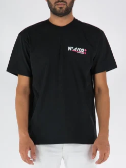 SUSI HUB MERCH T-Shirt<T-SHIRT N A/02 Bianco, Nero, Fuxia