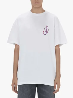 JW ANDERSON T-Shirt<T-SHIRT NATURALLY SWEET Bianco, Giallo, Rosso, Verde, Viola