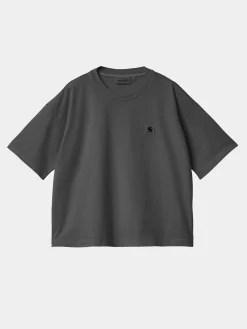 CARHARTT WIP T-Shirt<T-SHIRT NELSON Grigio, Nero