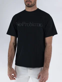 ARIES T-Shirt<T-SHIRT NO PROBLEMO SS TEE Nero