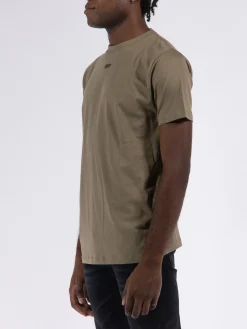OFF-WHITE T-Shirt<T-SHIRT OF STITCH SLIM Beige
