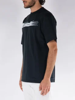FUCT. T-Shirt<T-SHIRT OG BLURRED LOGO TEE Bianco, Nero