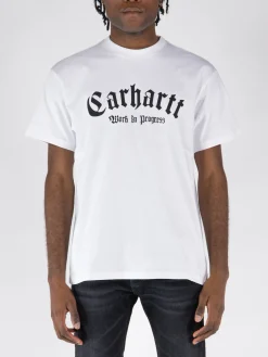 CARHARTT WIP T-Shirt<T-SHIRT ONYX Bianco, Nero