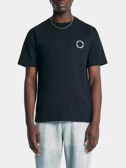 DAILY PAPER T-Shirt<T-SHIRT ORBIT Bianco, Nero