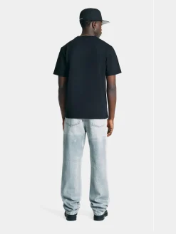 DAILY PAPER T-Shirt<T-SHIRT ORBIT Bianco, Nero