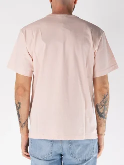 STONE ISLAND T-Shirt<T-SHIRT ORGANIC COTTON JERSEY Rosa