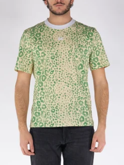 WALES BONNER T-Shirt<T-SHIRT ORIGINAL Beige, Verde