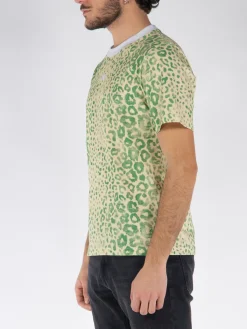 WALES BONNER T-Shirt<T-SHIRT ORIGINAL Beige, Verde