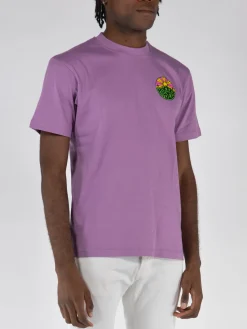 HIKERDELIC T-Shirt<T-SHIRT ORIGINAL LOGO Rosa