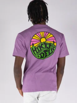 HIKERDELIC T-Shirt<T-SHIRT ORIGINAL LOGO Rosa