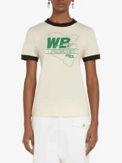 WALES BONNER T-Shirt<T-SHIRT PACE Verde