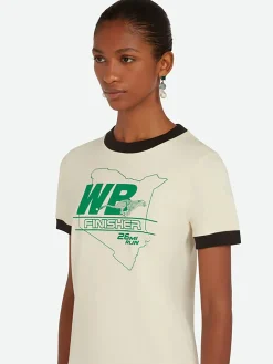 WALES BONNER T-Shirt<T-SHIRT PACE Verde
