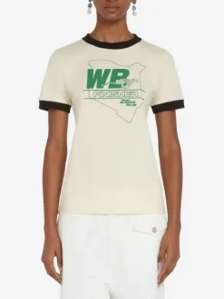 WALES BONNER T-Shirt<T-SHIRT PACE Verde