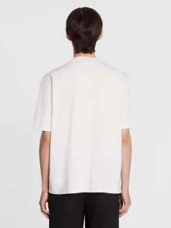 LANVIN T-Shirt<T-SHIRT PARIS CLASSIC Bianco