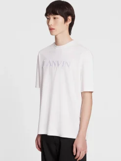 LANVIN T-Shirt<T-SHIRT PARIS CLASSIC Bianco