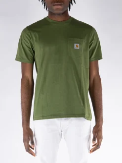 CARHARTT WIP T-Shirt<T-SHIRT POCKET Verde