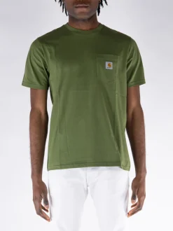 CARHARTT WIP T-Shirt<T-SHIRT POCKET Verde