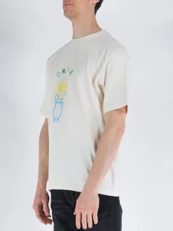 DROLE DE MONSIEUR T-Shirt<T-SHIRT POT DE FLEURS Azzurro, Bianco, Giallo, Verde