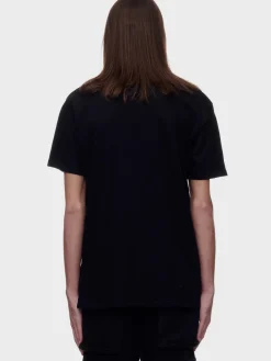 NAHMIAS T-Shirt<T-SHIRT PRONUNCIATION Bianco, Nero