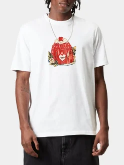 CARHARTT WIP T-Shirt<T-SHIRT PUDDING Bianco, Rosso, Verde