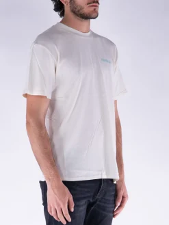 NAHMIAS T-Shirt<T-SHIRT QUEEN OF THE COAST Azzurro, Beige, Bianco, Verde