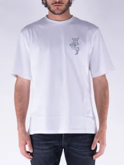 DAILY PAPER T-Shirt<T-SHIRT REFLECTION Bianco, Grigio
