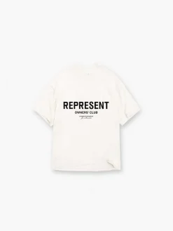 REPRESENT CLOTHING T-Shirt<T-SHIRT REPRESENT OWNERS CLUB Bianco, Nero