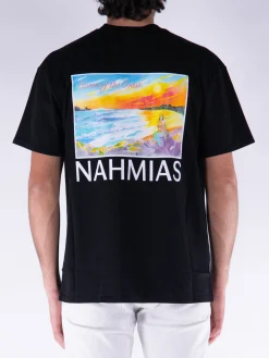 NAHMIAS T-Shirt<T-SHIRT RINCON Arancione, Azzurro, Bianco, Giallo, Nero, Viola