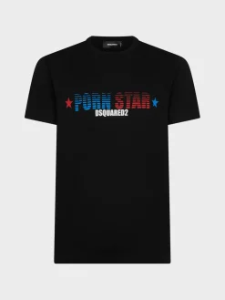 DSQUARED T-Shirt<T-SHIRT ROCCO Nero