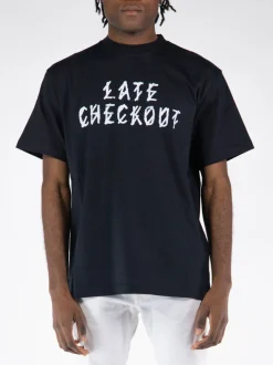 44 LABEL GROUP T-Shirt<T-SHIRT ROOM 44 Bianco, Nero