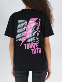 JUNYA WATANABE T-Shirt<T-SHIRT ROXY MUSIC Nero